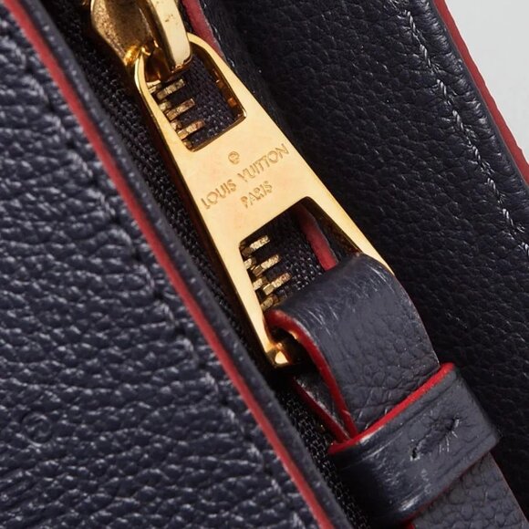 Louis Vuitton Marine Rouge Monogram Empreinte Leather Sully PM Bag - Picture 8 of 12